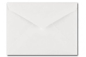 white envelope