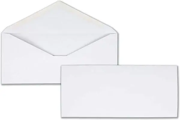 white envelopes