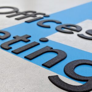 Braille Wayfinding Signage